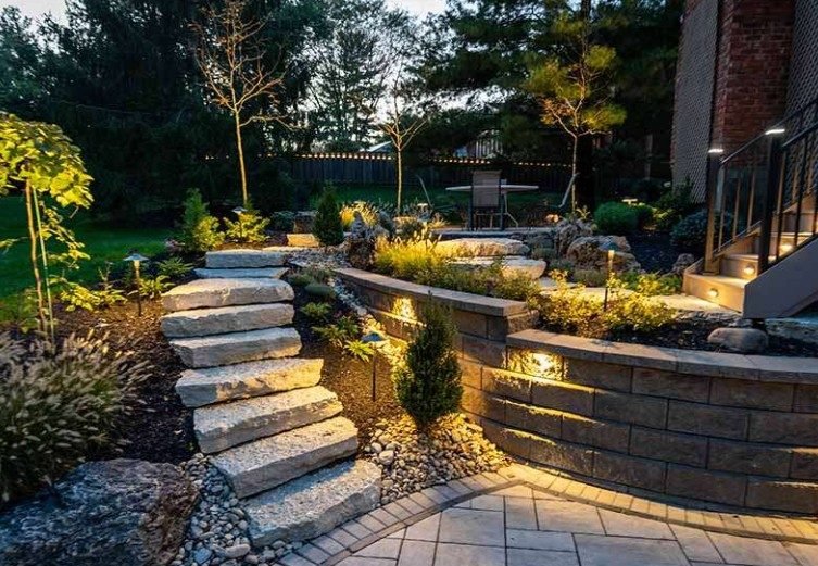 hardscaping project in Virginia Beach
