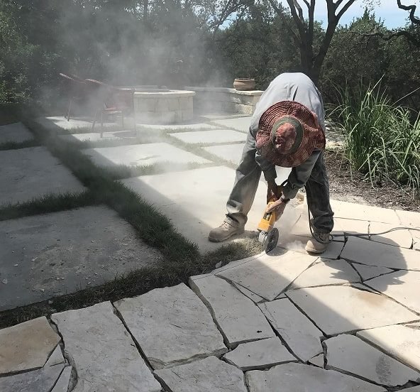 hardscaping project in Virginia Beach
